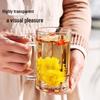 ZISIZ Handmade Glass Beer Mug