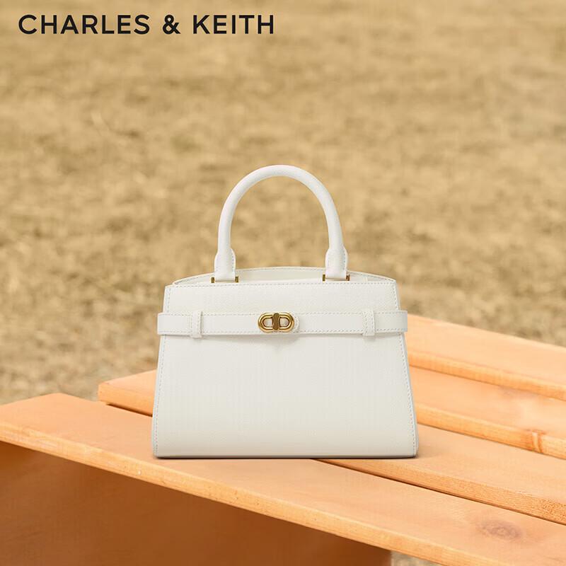 

CHARLES & KEITH Metal Buckle Kelly Handbag & Shoulder Bag M