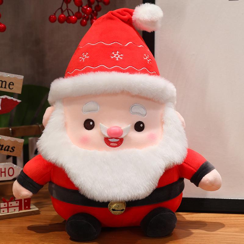 Peluche Babbo Natale - Giocattolo Carino per Bambini e Decorazione Festiva