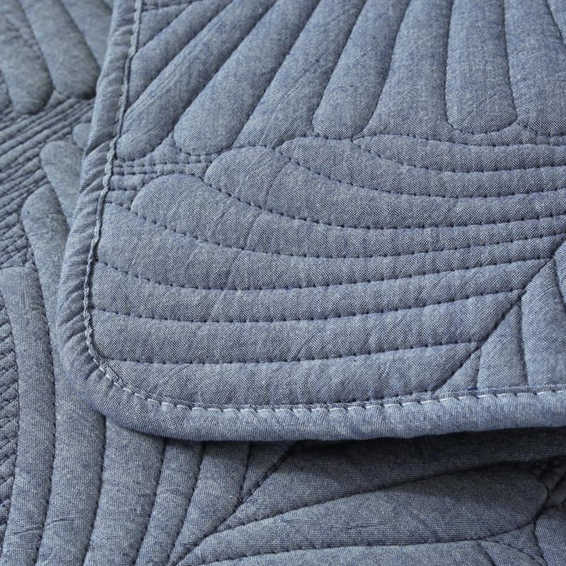 Nordic Simple Solid Color Sofa Cushion Four Seasons Pure Cotton Fabric Non-Slip Cushion Winter General Modern Sofa Cover Slipcover