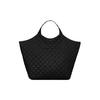 SAINT LAURENT Icare Maxi Shopping Bag Quilted Lambskin Black 698651-AAANG-1000