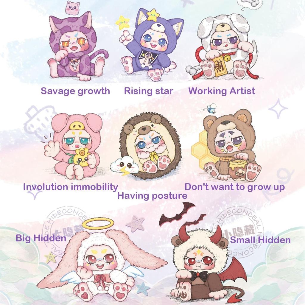 Plush Dolls, Trendy Collectible Figurines, And Random Styles