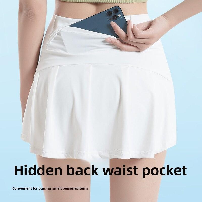 Nylon Sport Skirt With Breathable Quickdry Fabric For Outdoor Casual Wear