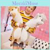Cat Cartoon Long Pillow Animal Down Cotton Plush Stuffed Toy Holiday Decoration