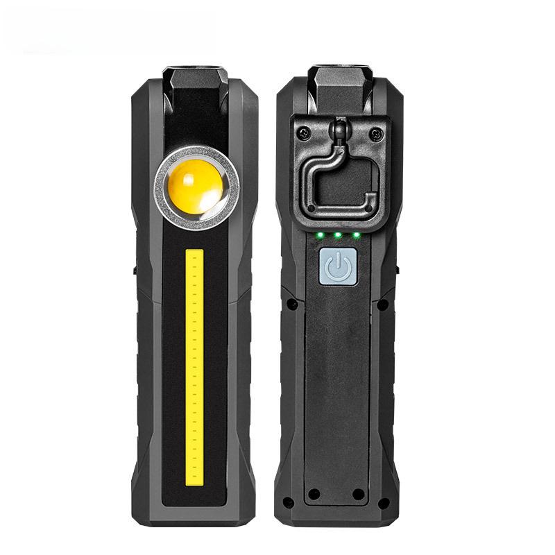 USB Rechargeable Magnetic Emergency Inspection Light for Outdoor Car Maintenance.