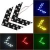 2Pcs Car Vehicle Rear View Mirror LED Arrow Panel Turn Signal Indicator Light