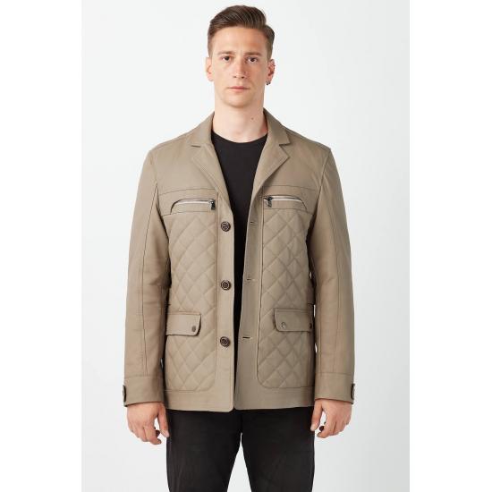 

Мужские куртки Норковая тафта Натуральная мужская кожаная куртка Regular Fit