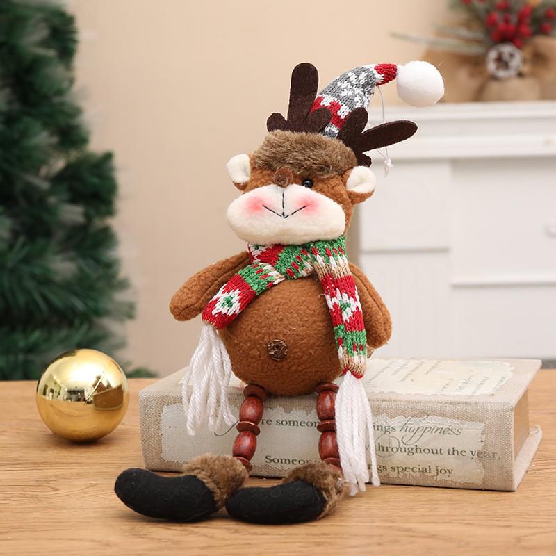 

Трансграничные Рождественские Подвески в виде Вязаных Кукол-Снеговиков для Оформления Витрин и Украшения Елки