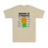 Anatomy Of A Pineapple Swinger Funny Upside Down Pineapple Novelty Unisexs TShirt