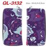 Cute Elf Full-Color Zip Long Wallet Anime Clutch Multifunctional Coin Purse Card Holder 1pcs