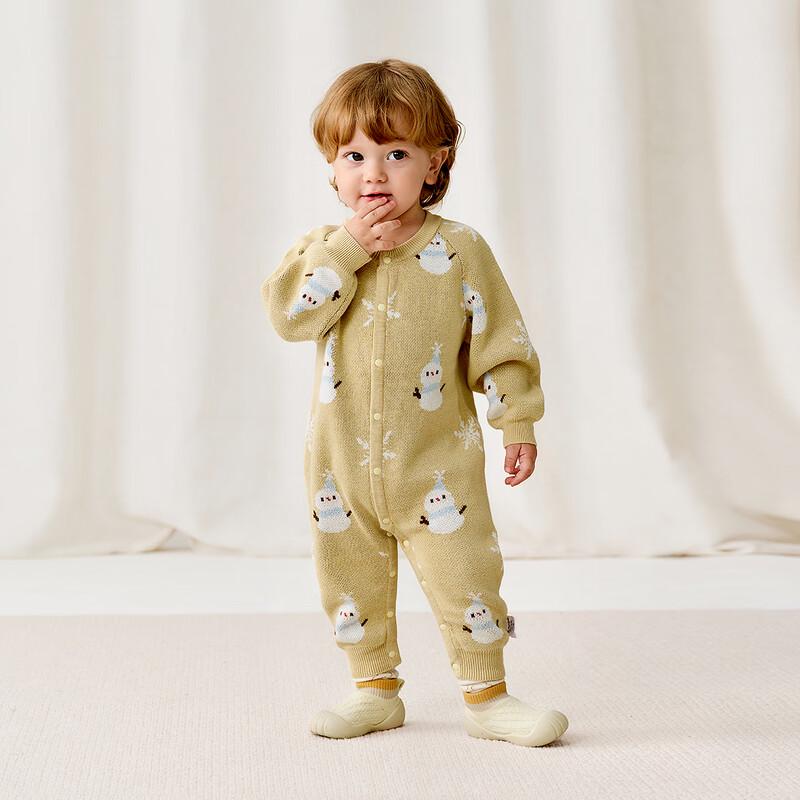 TONGTAI Infant Pure Cotton Knitted Romper 59cm