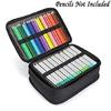 300 Slots Pencil Bag Pencil Organiser Coloured Pencils Storage Bag Pen Holders School Supplies for Girl Boys Adult