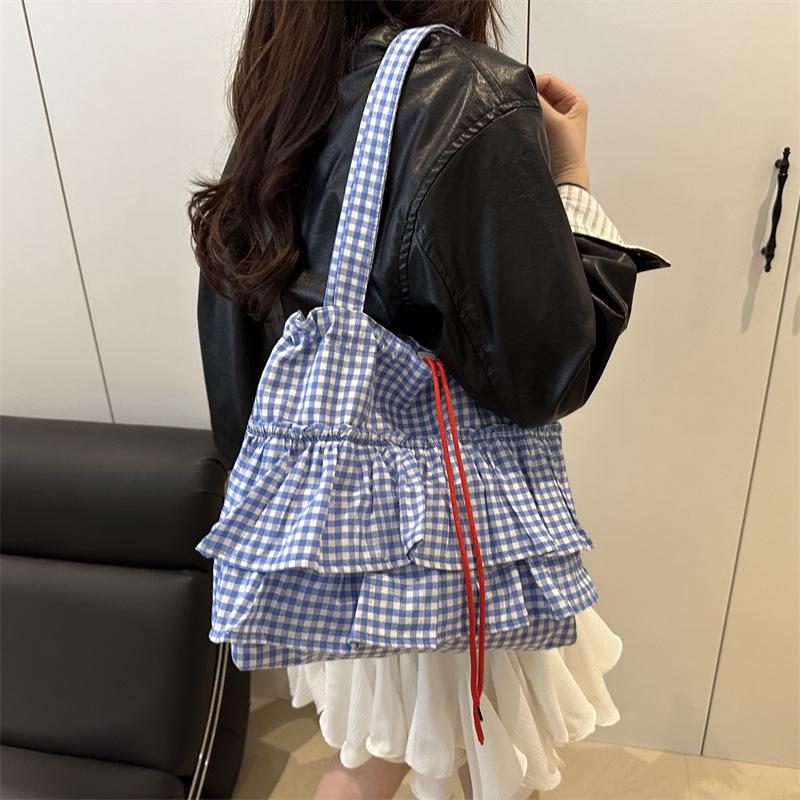 Стильна жіноча сумка Color Block: Нішевий Дизайн, Велика Місткість, Універсальна Повсякденна Сумка-Тоут на Плече.