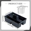 1 Piece Cleaning Tool Basket Multipurpose Storage Box Handy PP Container Refined Craftsmanship