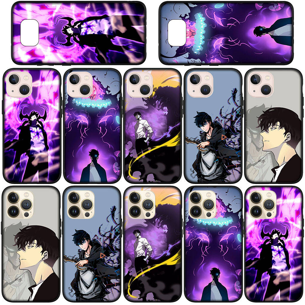 Handyhülle für Samsung Galaxy S25 S23 S22 S24 Ultra FE A05 A06 A15 A16 A36 A37 A35 A54 A55 A56 A57 A25 A26 A53 Sung Jin woo Solo Leveling Arise Cover