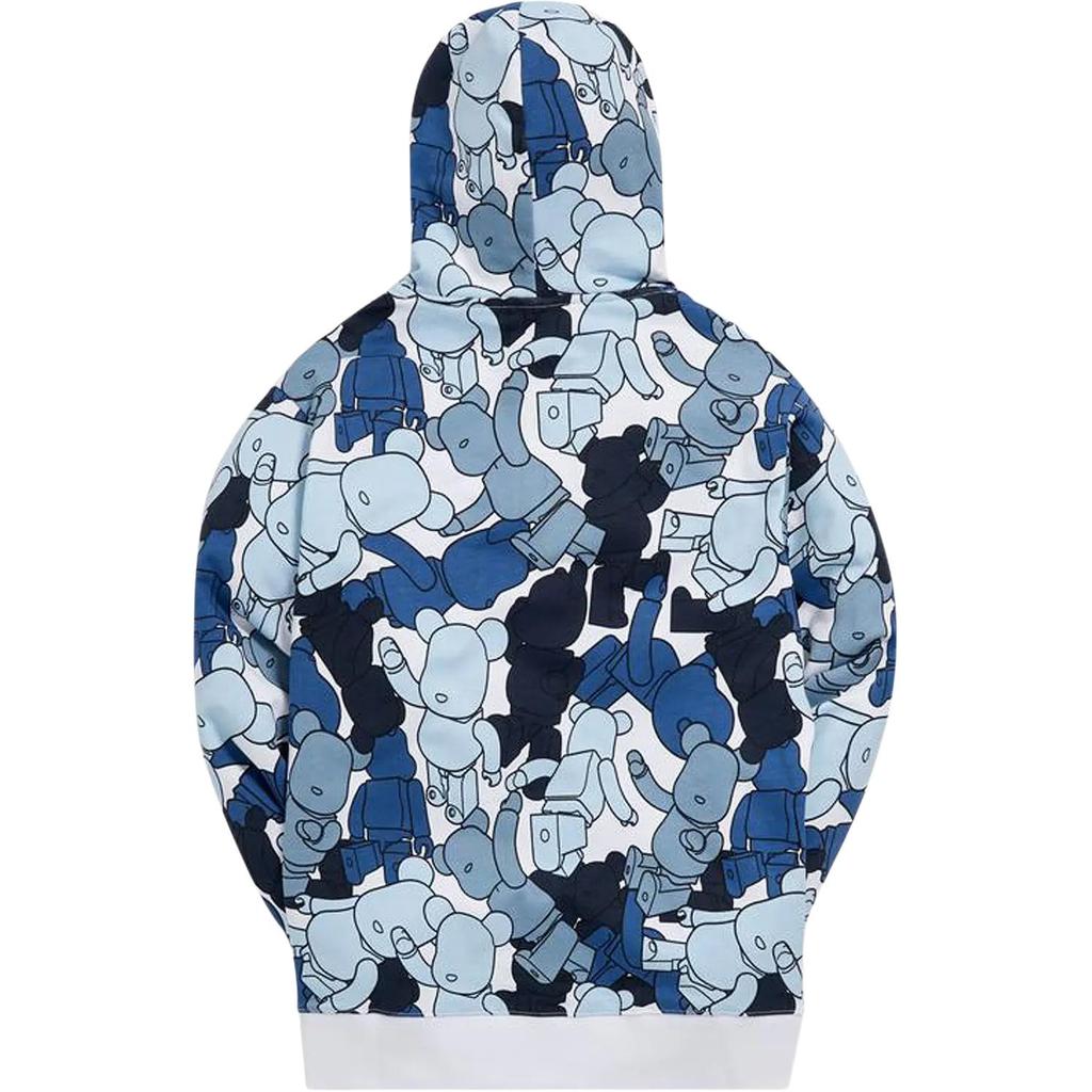 Kith x Bearbrick Pattern Hoodie Multicolor Men Tops Multi-Color KH2374-115