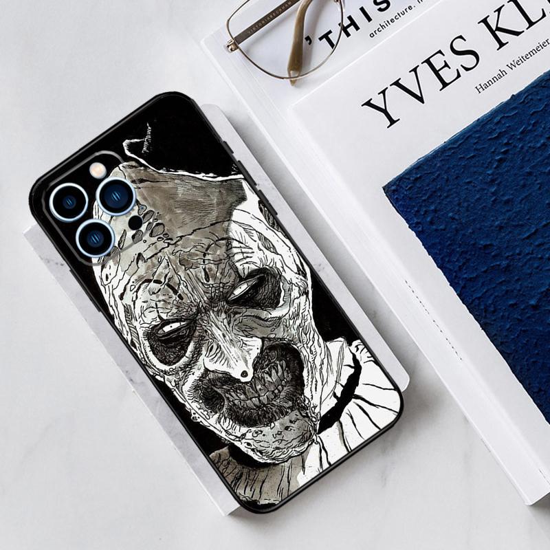

Terrifier Case For iPhone 15 16 Pro Max 14 12 11 13 Pro Max Plus XR X XS Max 12 13 Mini Cover iPhone 12 mini