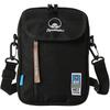 Mei Ocean Character Collaboration Mini Shoulder Bag Vertical Casual Crossbody Black Monchhichi