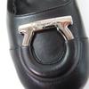 Excellent Salvatore Ferragamo pumps With Gancini Metal black leather Women 8 Used