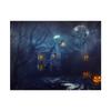 Halloween Cemetery Backdrop for Birthday,Youngsters Shower,Graduation Party Decor,Photography Background,Halloween Decor