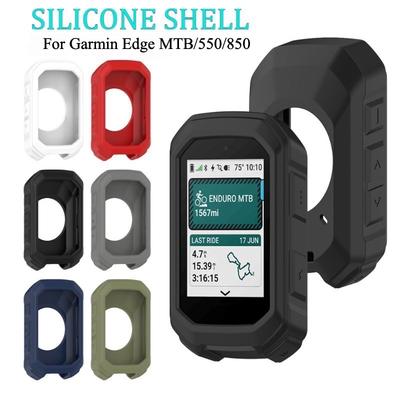 Silicone Case Shockproof Cover for Garmin Edge MTB/550/850 Smartwatch Soft Screen Protector Cases Outdoor Accessories