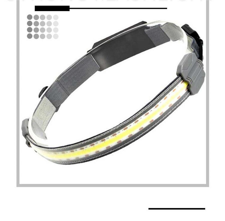 LED Headlamp Headlight Torch Flashlight Work Light Bar Head Band Lamp 3 Modes USB charging
