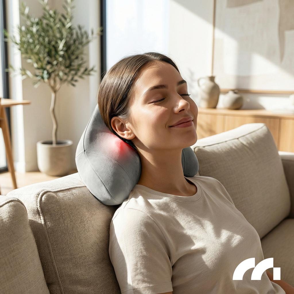 Maltec max-comfy 1800 wireless wireless massager pillow for back, neck, legs, and body