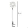 Clip On Fan Personal Quiet Portable Cooling Rechargeable USB Mini 3 Speeds for Car