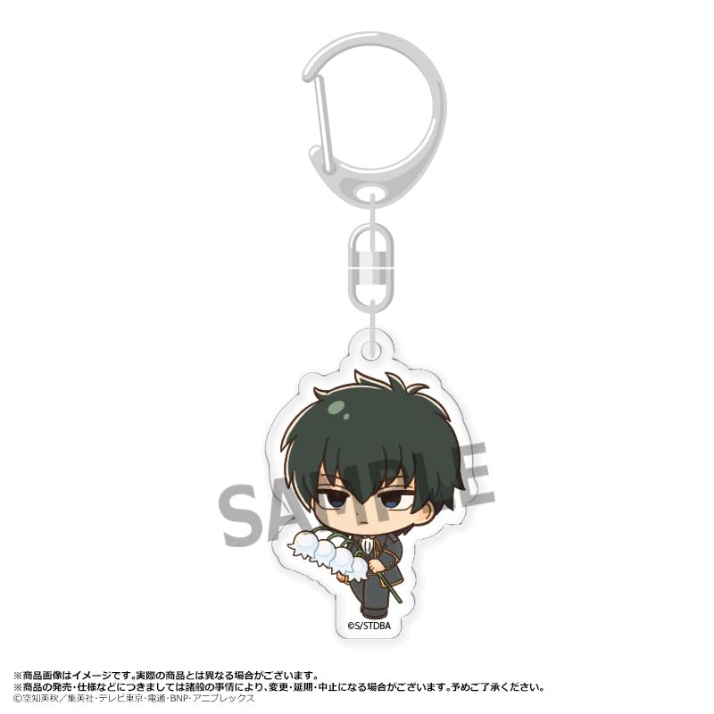 TV Anime "Gintama" Trading Acrylic Keychain Birth Flowers 7-Piece Box