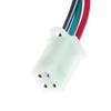 Universal Motorcycle 4 Wire 2 Position Ignition Switch Waterproof Electric Door Lock Electric Start Motorcycle Ignition Switch