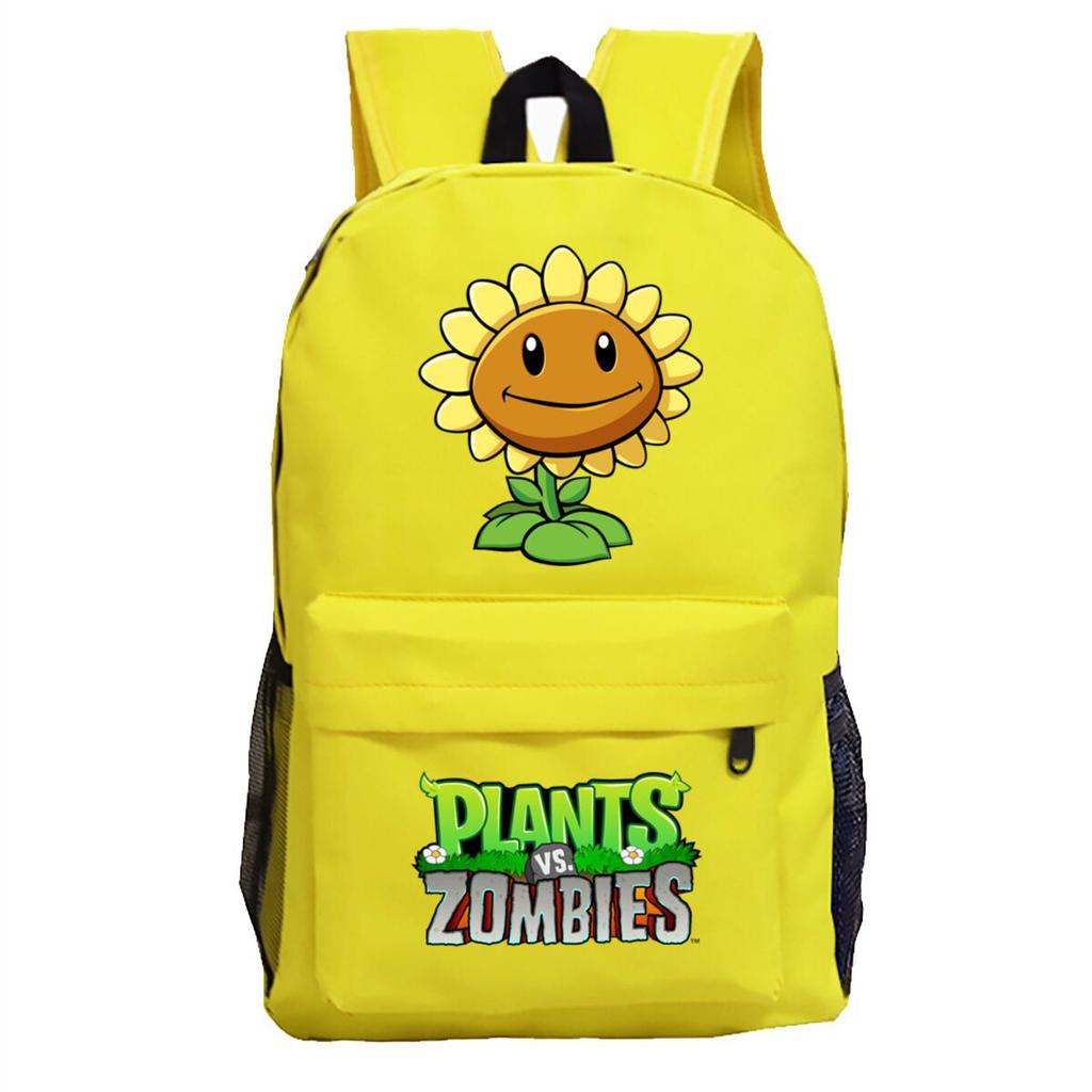 Game Merchandise Plants Vs. Zombies School Bag Casual Simple Backpack