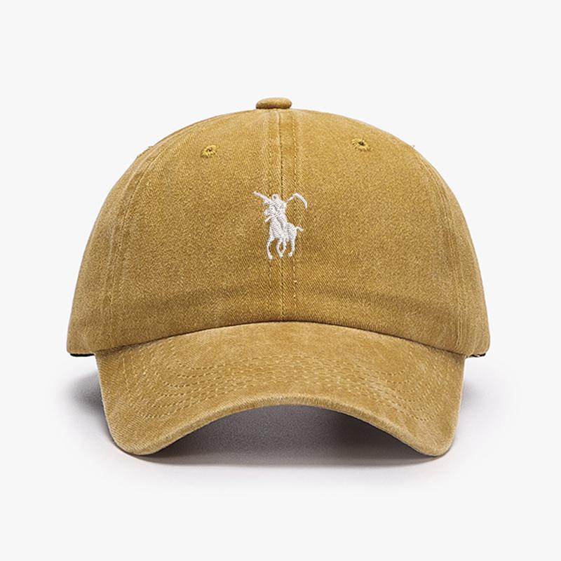 Fashion Men Women Embroidery Grim Reaper Japan Design Washed Cotton Soft Baseball Caps Adjustable Sunbonnet Dad Cap Pigeon Hats