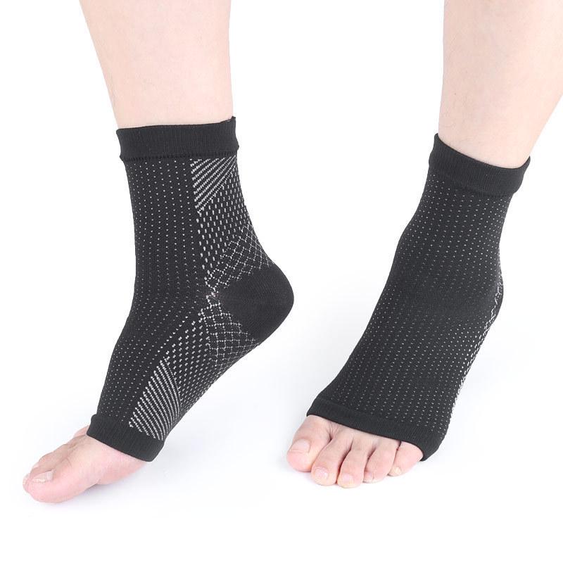 Breathable Mesh Open Toe Compression Ankle Socks