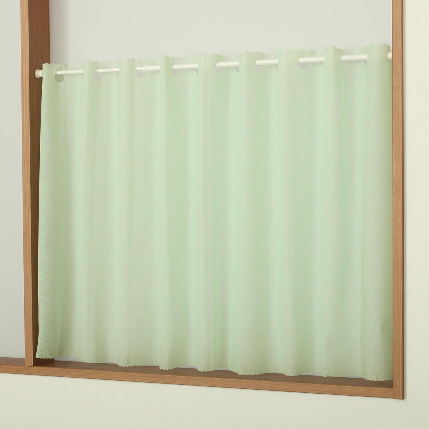 

Кафе Невидимый от Ширины Гайки 140 x Длина 70 1 Штора, Снаружи, Ванная, Приватность, 2643, Зеленый, см,