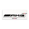 YWP4  1Pcs Car Badge Aluminum Sticker Decoration Accessories For Mercedes Benz AMG Smart W205 C300 W203 W206 W108 W124 W126 W140