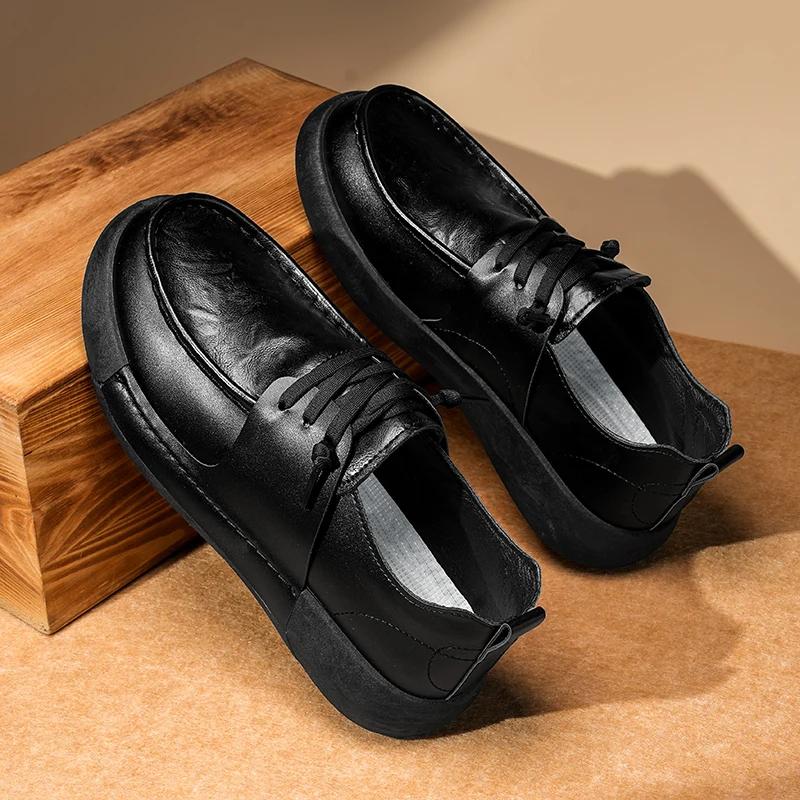 Classic Non-Leather Casual Shoes for Men, Versatile and Durable All-Season Sneakers, Stylish and Comfortable Design