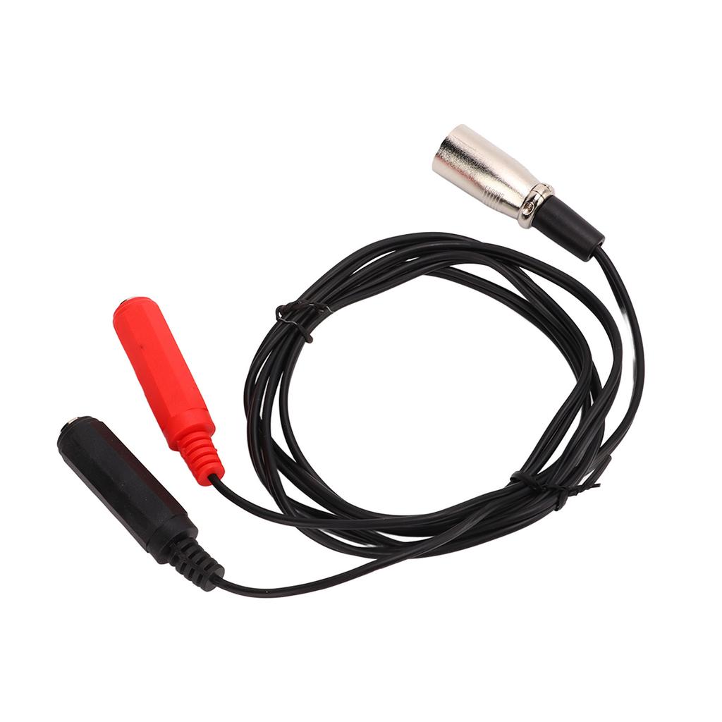 1,5 m XLR Stecker auf Dual 6,35 mm Buchse Adapterkabel Stereo-o-Kabel für linken und rechten Kanal