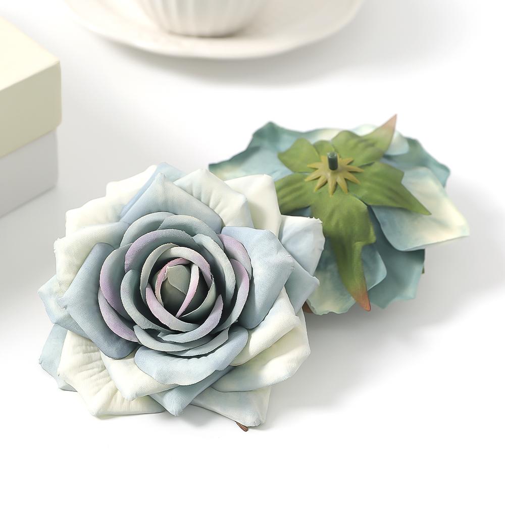 3/5Pcs Rose Artificial Flower Head DIY Home Room Decoration Friends Gathering Birthday Party Accessories For Wedding Table Decor