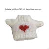 Knitted Doll Sweater Adorable Clothing Fashion Costume Accessories Clothes for 7.87inch