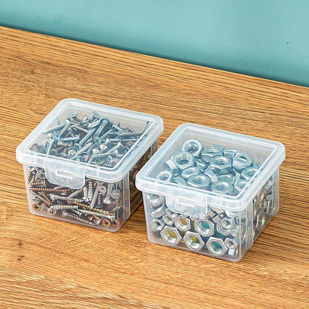 Clear View Hardware Organiser Box Perfect For DIY Enthusiasts And Home Improvement Projects
