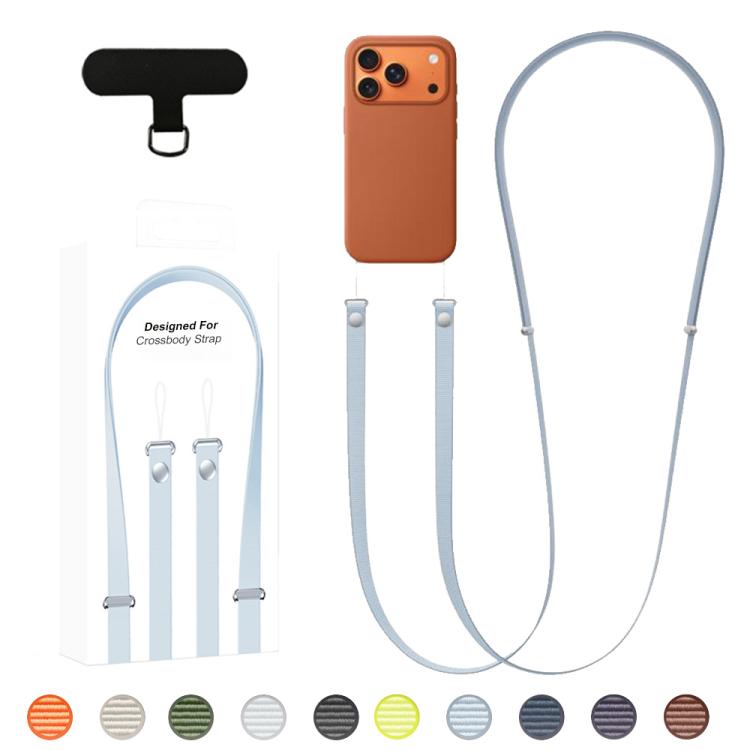 Nylon Magnetic Adjustable Crossbody Strap Phone Anti-Theft Lanyard for iPhone 17 Series