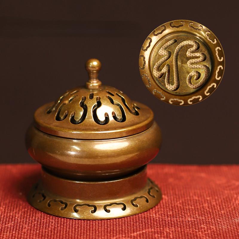 

Antique Silver Plated Incense Burner Pure Natural Sandalwood Agarwood Indoor Home Office Tea Room Incense Chinese Decoration