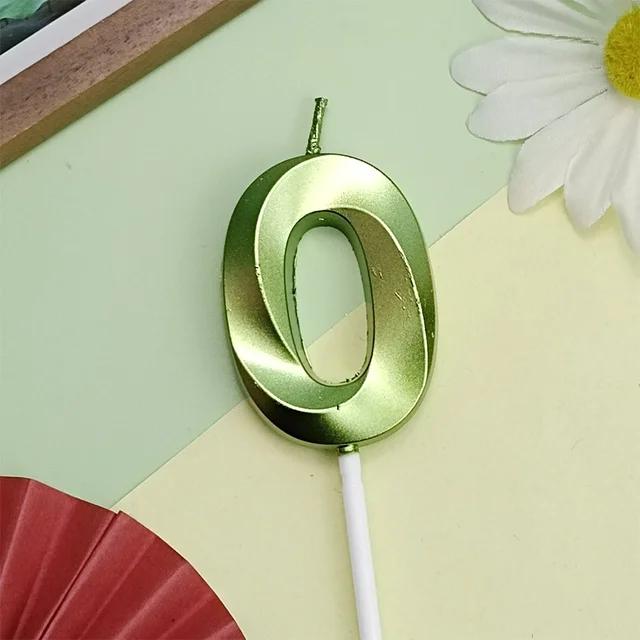 Hot Sale Opera House Birthday Number Candles Creative Party High Quality Anniversary Celebration Digital Cake Decorative Candles