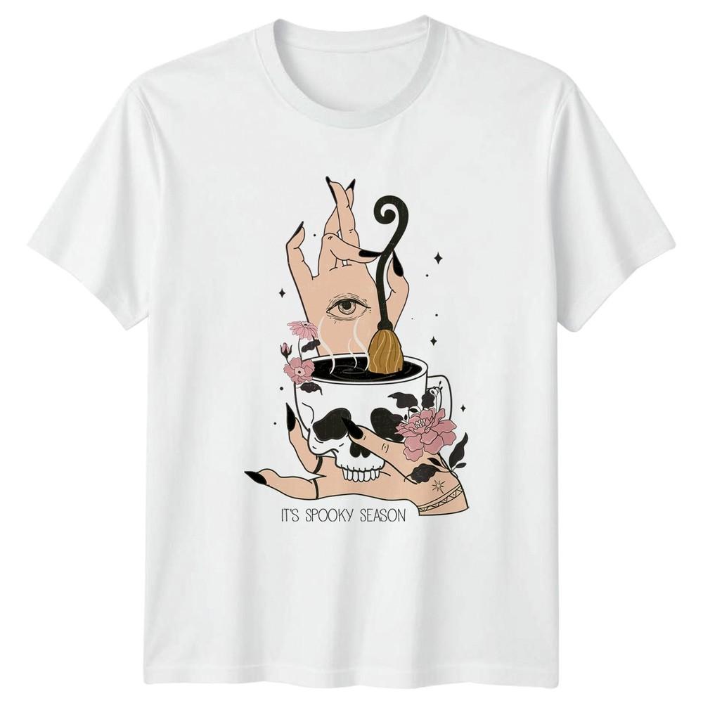 Its Spooky Season Unisexs TShirt Witchy Aesthetic Halloween Gift For Her S