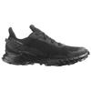 SALOMON Alphacross 4 Gore-Tex Synthetic Leather Outdoor Sports Slip-Resistant Wear-Resistant Rebound Low-Top Lifestyle Shoes Men Sneaker Black 470640
