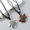 Sea Turtle Necklace Kite Surfer Windsurfing Strap Rasta White