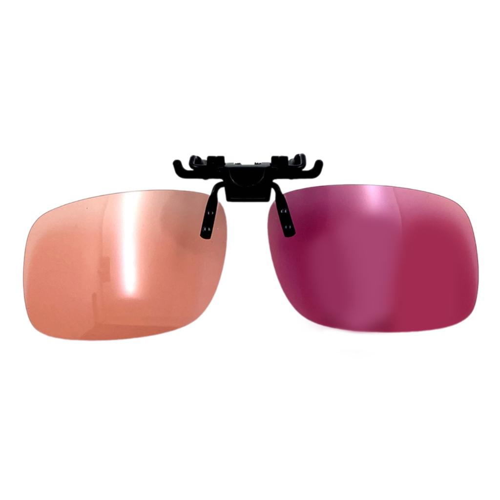 Polarised Colored Filter Clip On Glasses For Improved Clarity In Low Light Light Blocking Filter for Glasses /Goggles
