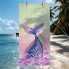 Mermaid Tail Dreamlike Fairytale Cartoon Quick Drying Beach Towels Are Suitable For Swimming Pools Camping Yoga And The Gym