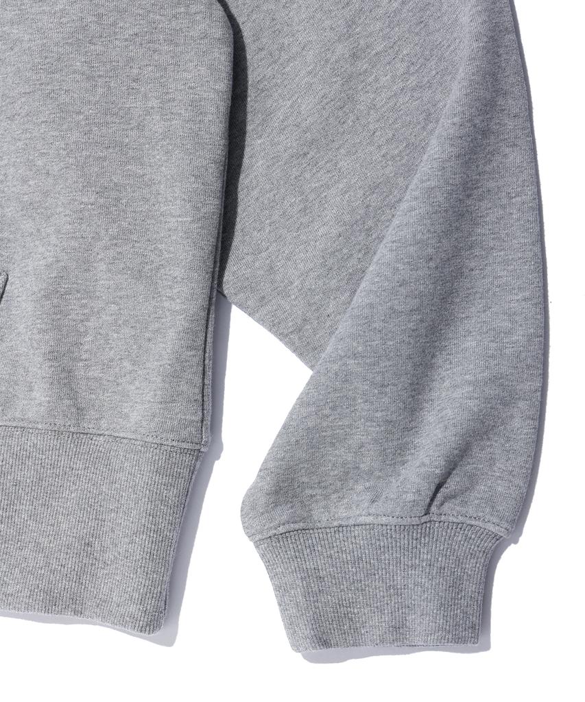 Motion Logo Hoodie Melange Gray