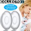 COLLECTOX Breast Shells, Milk Collection Bowls, Nursing Bowls, Breast Milk Collectors, 2-pack